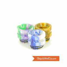 Drip Tip 810 TFV8 / TFV12 Résine SS Gilding