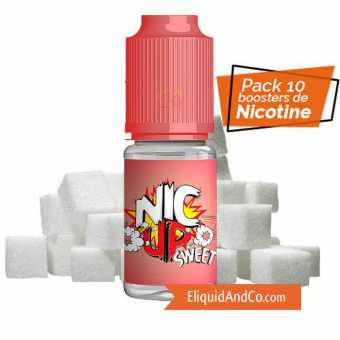 Pack 10 Booster Nicotine Sweet
