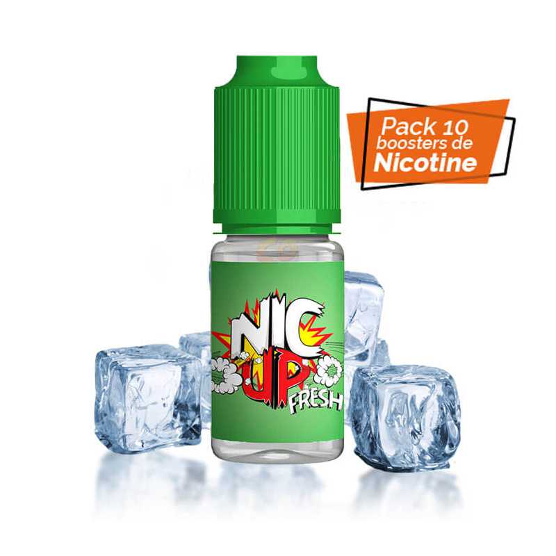 Pack 10 Booster Nicotine Fresh