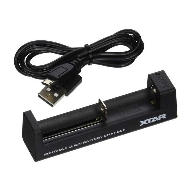 Chargeur Xtar MC1, Accu 18650, chargeur pile e-cigarette