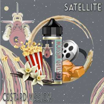 E liquide Satellite format 170 ml Custard Mission