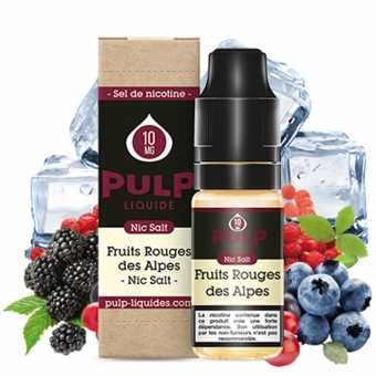 E liquide Fruits Rouges des Alpes NS format 10 ml Pulp
