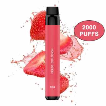 PUFF JETABLE Flawoor Max saveur Fraise Explosion