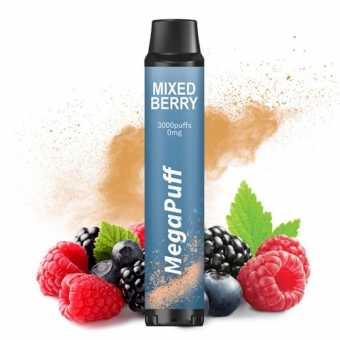 Puff 3000 MegaPuff saveur Mixed Berry