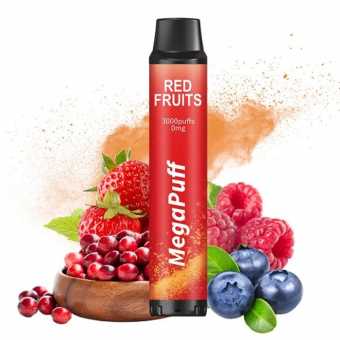 Puff 3000 MegaPuff saveur Red Fruits