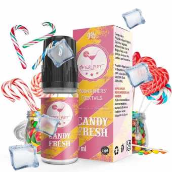 E liquide Candy Fresh Sels de Nicotine Format 10 ML After Puff