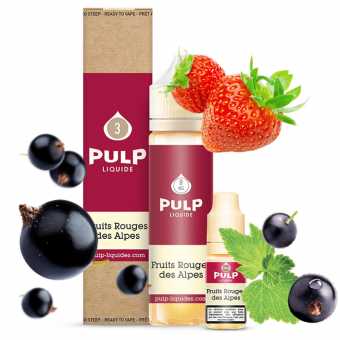 Eliquide Fruits Rouges des Alpes Format 60 ml Pulp