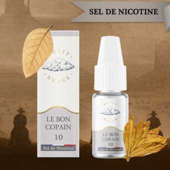 E liquide Le Bon Copain Format 10 ML Petit Nuage sel de nicotine