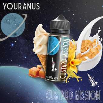 E liquide Youranus format 170 ml Custard Mission