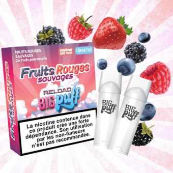 Recharge saveur Fruits Rouges Sauvages Big Puff Reload