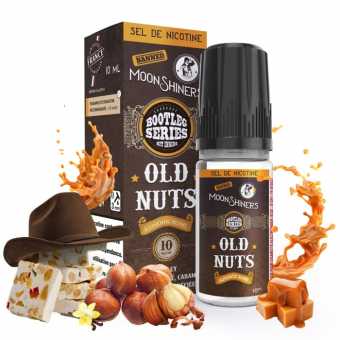 E liquide Old Nuts Authentic Blend Nic Salt 10 ml Moonshiners