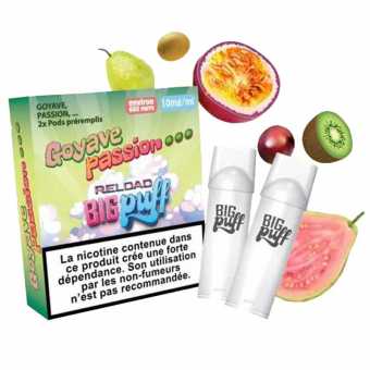 Recharge saveur Pomme Pêche Big Puff Reload