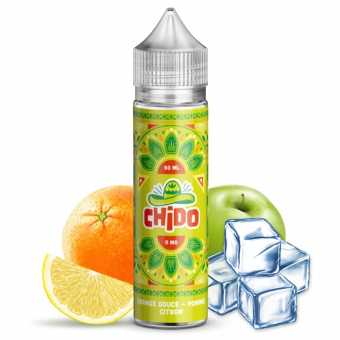Orange Douce Pomme Citron : un eliquide boosté en arômes by Chido