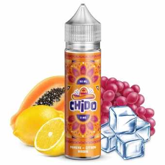 Papaye Citron Raisin - E-liquide boosté en arômes Chido