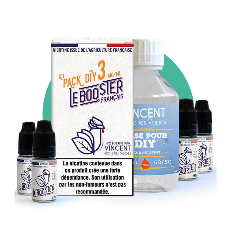 E-Liquide Booster Nicotine 6 mg 10 ml 20/80 - 20% PG / 80% VG pour