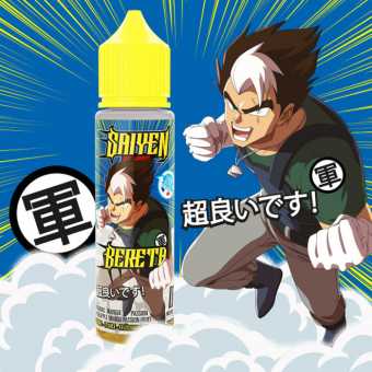 E liquide Bereta format 50 ml Saiyen Vapors by Swoke