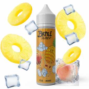 Découvrez l'E-liquide Pêche Ananas par Battle Juice
