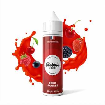 Découvrez l'e-liquide Fruits Rouges Bobble Liquide 40ml boosté en arômes