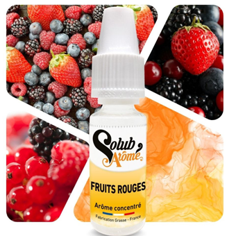 Arome fruits rouges 10ml SolubArome