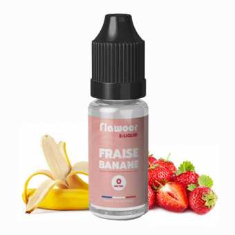 Eliquide Fraise Banane 10ml Flawoor E-liquid par Flawoor