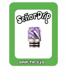 Drip Tip 510 Marble par Señor Drip Tip