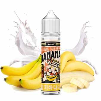 E liquide KJUICE Milky Banana 50ml Liquideo