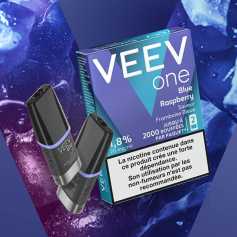 Recharges Veev One Blue Raspberry (x2)