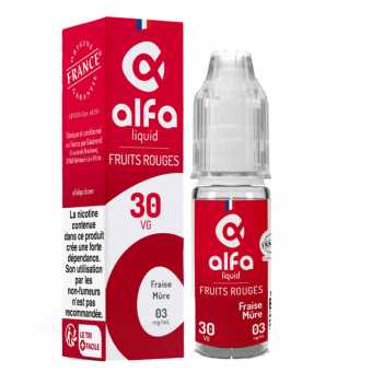 Eliquide Fraise Mûre 10ml Alfaliquid
