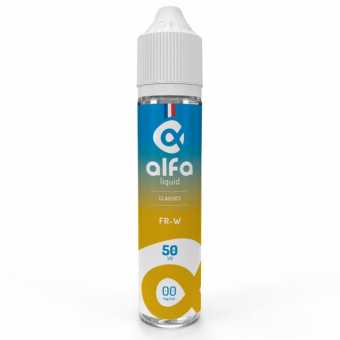 Eliquide FR-W 50ml Alfaliquid - Tabac Blond Caramel