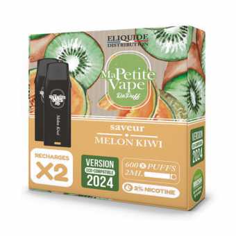 2 x Cartouches RePuff Melon Kiwi Ma Petite Vape