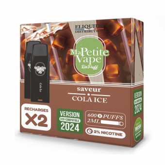 2 x Cartouches RePuff Cola Ice Ma Petite Vape