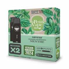 Cartouches RePuff Menthe (x2)