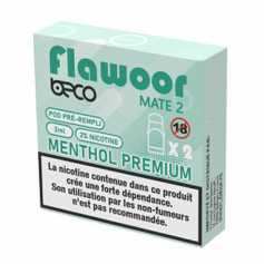 Cartouches Flawoor Mate 2 Menthol Premium (x2)