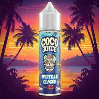 E liquide Myrtille Glacée format 50 ml Coco Juice