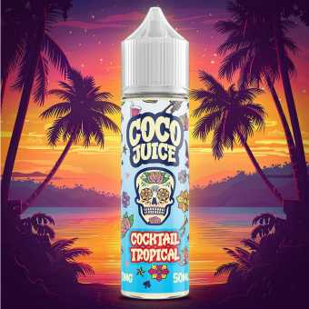 E liquide Cocktail Tropical format 50 ml Coco Juice