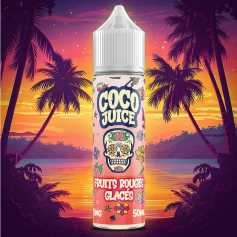E liquide Fruits Rouges Glacés format 50 ml Coco Juice