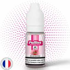 E liquide Puffies Barbe à Papa Fraise sels de nicotine EliquidAndCo