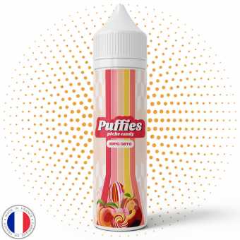 E liquide Puffies Pêche Candy 50ml EliquidAndCo