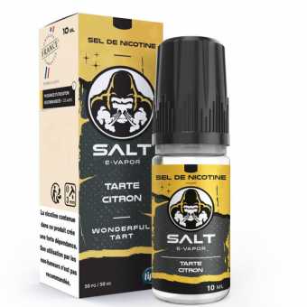 E liquide Tarte Citron Format 10 ML Salt E-Vapor
