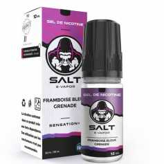 E liquide Framboise Bleue Grenade Format 10 ML Salt E-Vapor