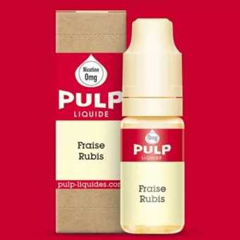 E liquide Fraise Rubis format 10 ml Pulp