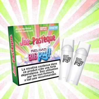 Recharge saveur Jus de pastèque Big Puff Reload