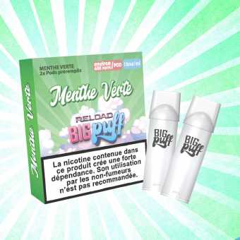 Recharge saveur Menthe Verte Big Puff Reload