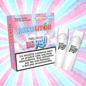 Recharge saveur Freeze Litchi Big Puff Reload