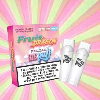 Cartouche Big Puff Reload Fruit du Dragon