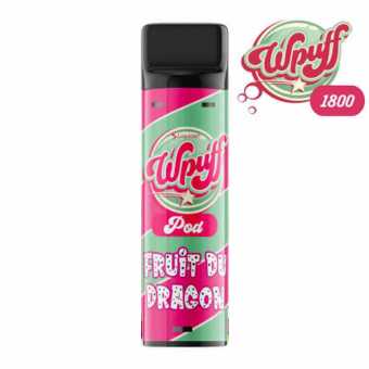Cartouche Wpuff 1800 Fruit du Dragon Liquideo