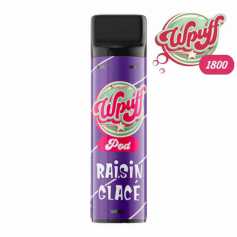 Cartouche Wpuff 1800 Raisin Glacé Liquideo