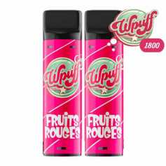 Cartouches Wpuff 1800 Fruits Rouges x2 par Liquideo