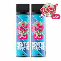 Cartouches Wpuff 1800 Menthe Fraîche x2 de Liquideo