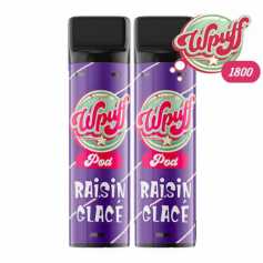 Cartouches Wpuff 1800 Raisin Glacé x2 de Liquideo
